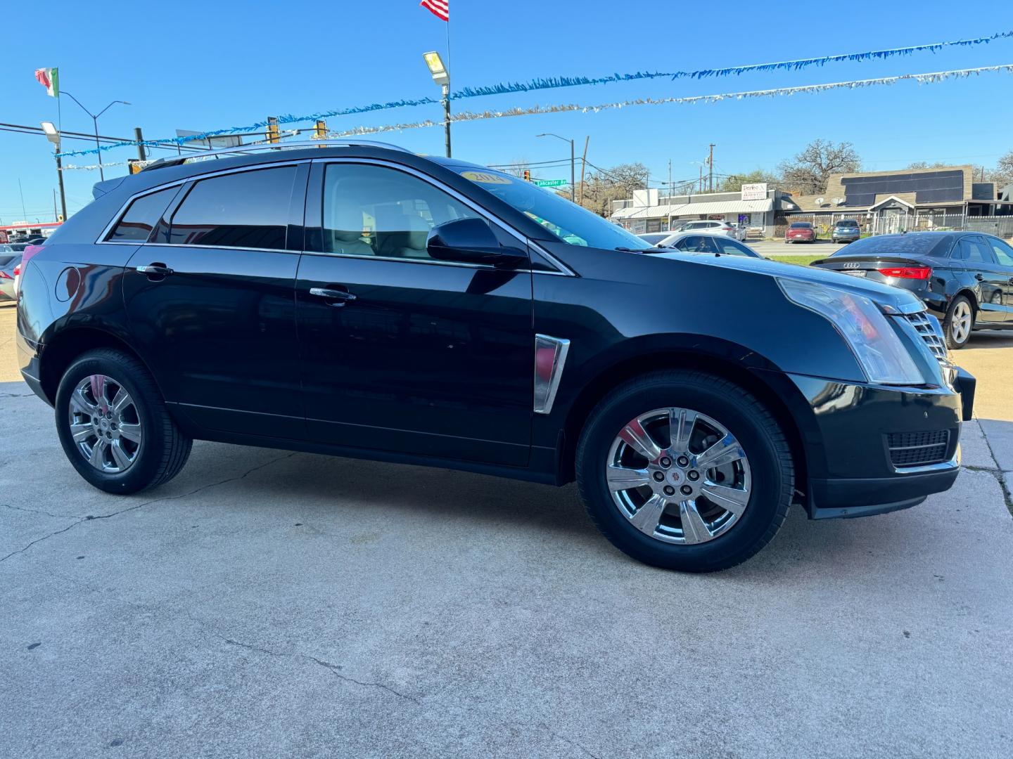 2014 BLACK CADILLAC SRX LUXURY (3GYFNEE31ES) , located at 5900 E. Lancaster Ave., Fort Worth, TX, 76112, (817) 457-5456, 0.000000, 0.000000 - Photo#2